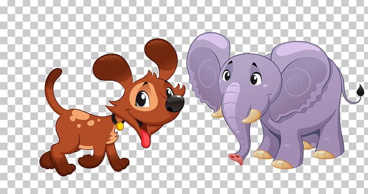 Cartoon Funny Animal Illustration PNG, Clipart, Animal, Animals, Baby Elephant, Carnivoran, Cartoon Free PNG Download