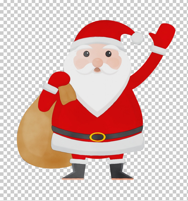 Santa Claus PNG, Clipart, Cartoon, Christmas, Paint, Santa Claus, Watercolor Free PNG Download