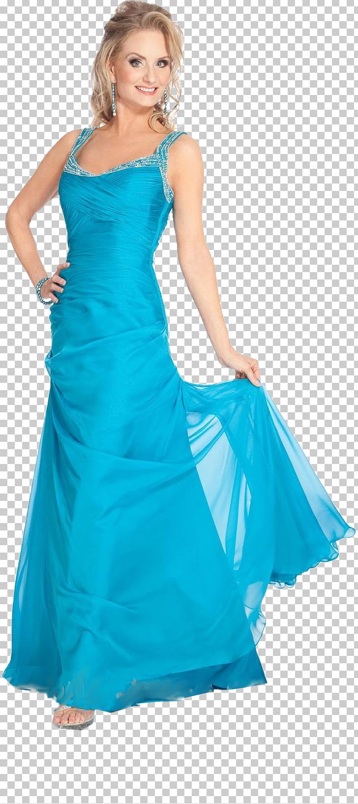 Dress Blue Formal Wear Woman Evening Gown PNG, Clipart, Aqua, Blue, Bridal Party Dress, Bride, Clothing Free PNG Download