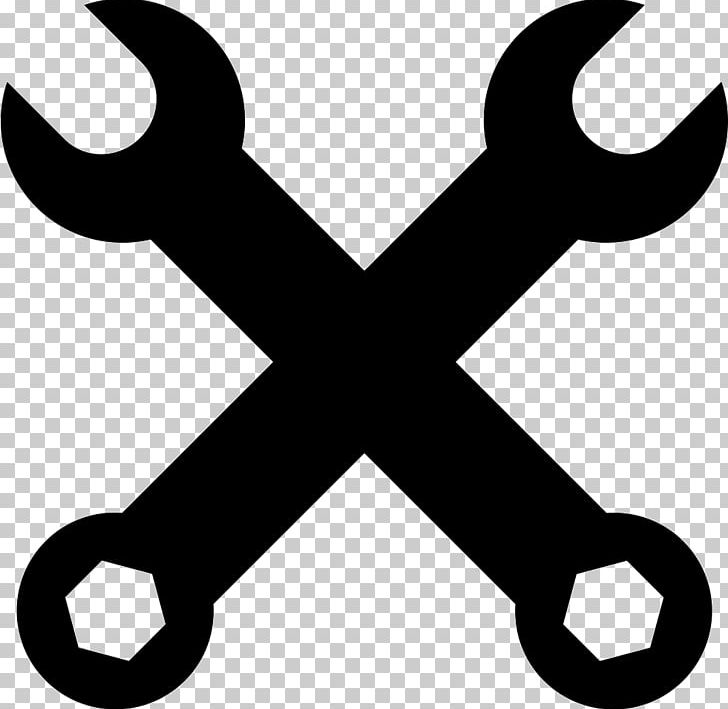 Spanners Tool Computer Icons PNG, Clipart, Artwork, Black And White, Computer Icons, Cross Icon, Line Free PNG Download