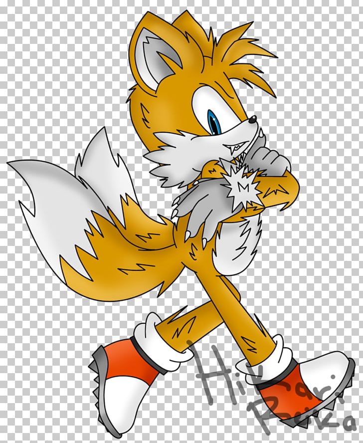 Tails Fox Sonic The Hedgehog Cat PNG, Clipart, Animals, Art, Artwork, Beak, Canidae Free PNG Download