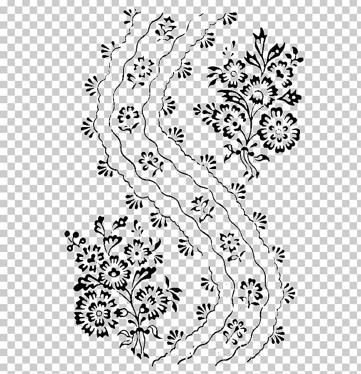 Floral Design Visual Arts Monochrome Pattern PNG, Clipart, Art, Black, Black And White, Black M, Branch Free PNG Download