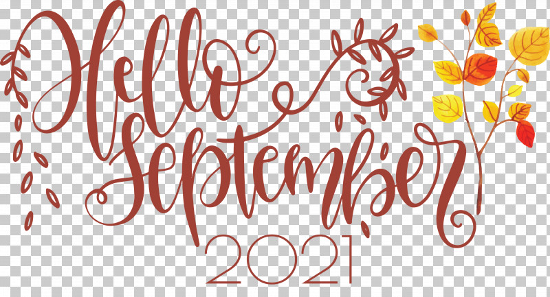 Hello September September PNG, Clipart, Calligraphy, Drawing, Hello September, Logo, September Free PNG Download