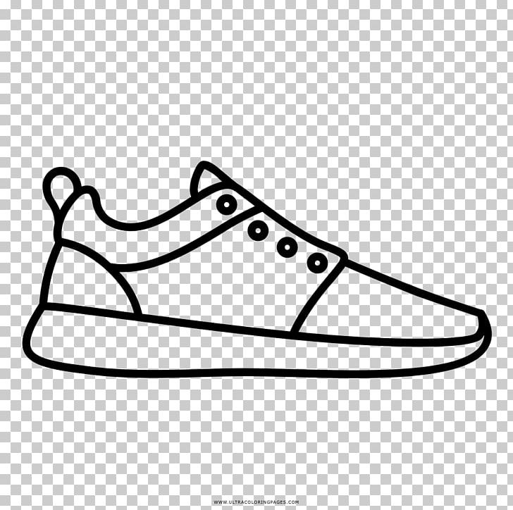 Drawing Sneakers Shoe Coloring Book Sport PNG, Clipart, Artwork, Athletic Shoe, Black, Black And White, Brand Free PNG Download