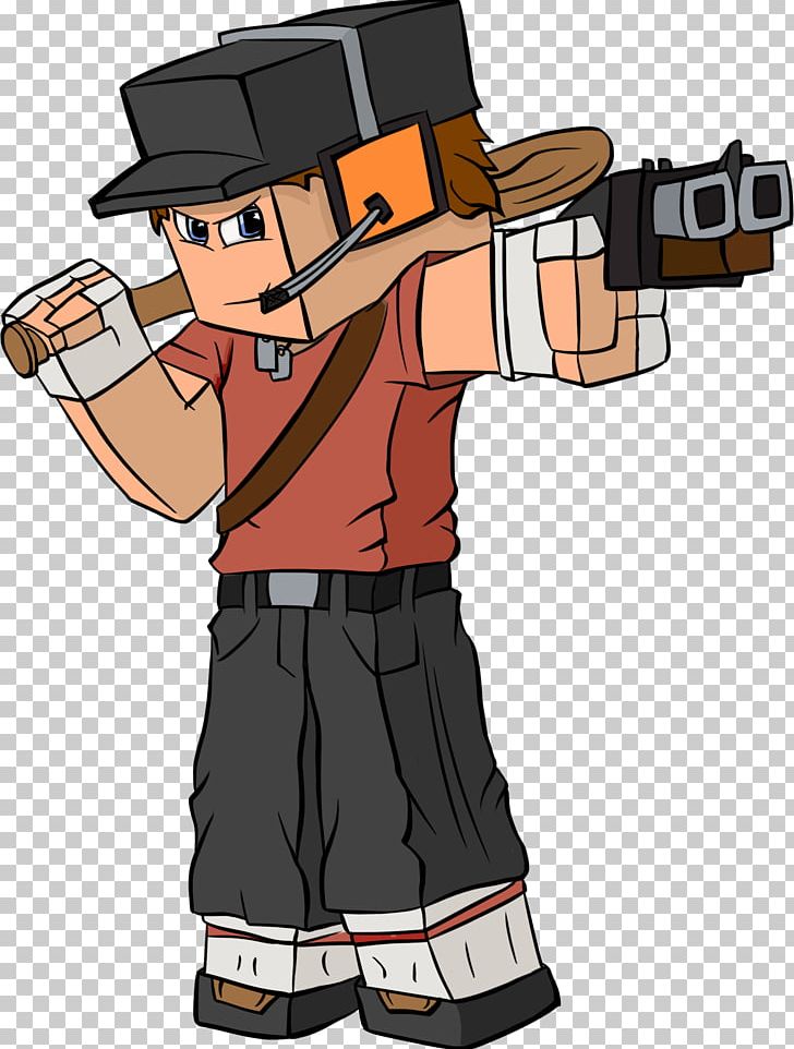 Minecraft Team Fortress 2 Video Game Mod Cartoon PNG, Clipart, Cartoon, Drawing, Electronic Sports, Finger, Firearm Free PNG Download