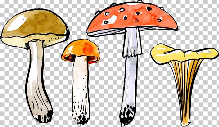Autumn Mushroom PNG, Clipart, Adobe Illustrator, Encapsulated Postscript, Flat Design, Food, Hand Painted Free PNG Download
