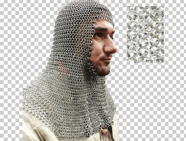 Middle Ages Mail Coif Hauberk PNG, Clipart, Cap, Clothing, Coif, Components Of Medieval Armour, English Medieval Clothing Free PNG Download