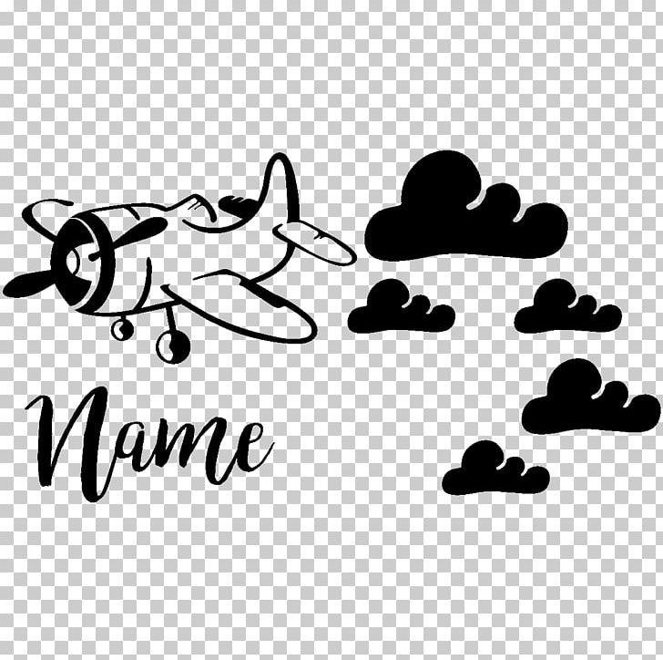 Sticker Airplane Wall Decal Aircraft PNG, Clipart, Aircraft, Airplane, Area, Avion, Black Free PNG Download