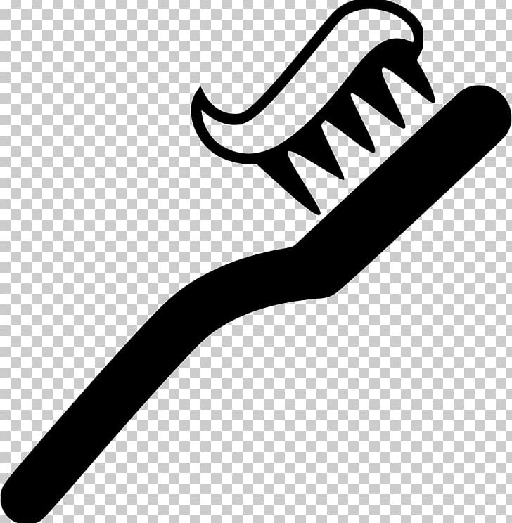 Toothbrush Computer Icons Dentist PNG, Clipart, Area, Black, Black And White, Brush, Computer Icons Free PNG Download