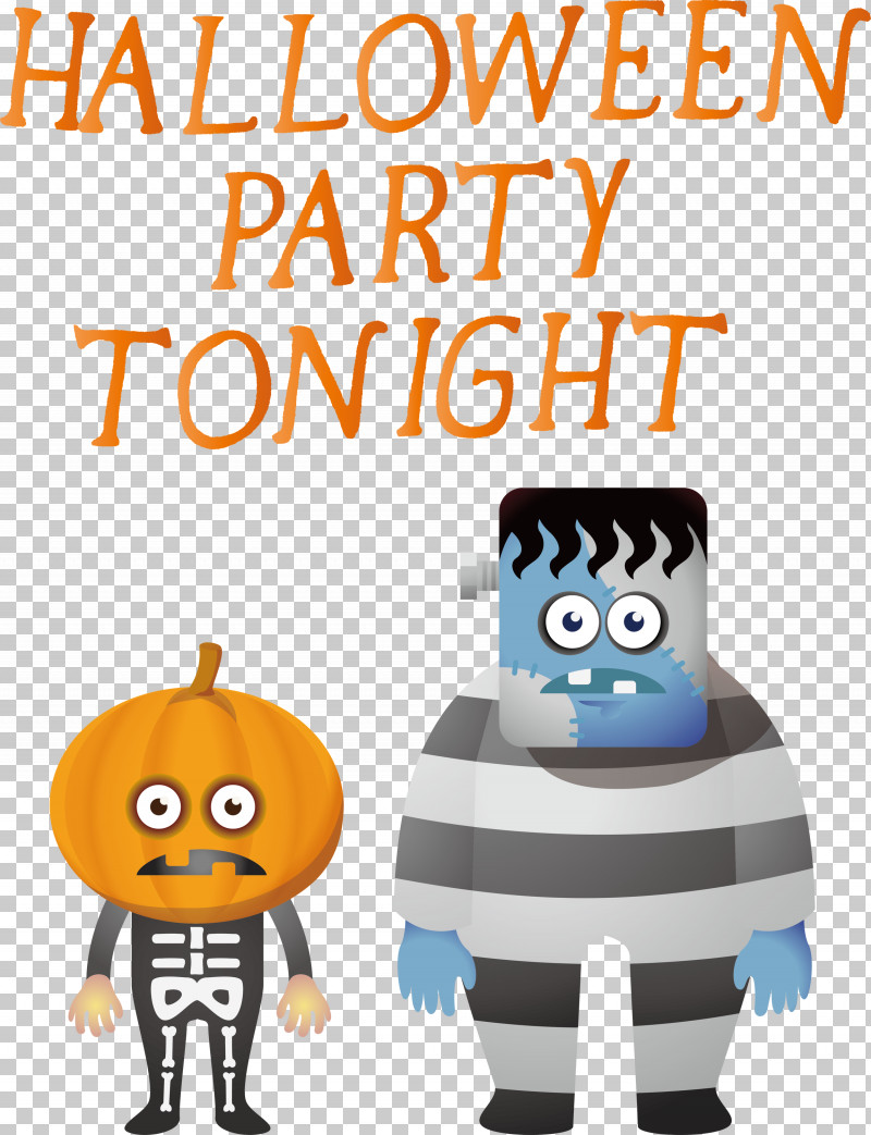 Halloween Halloween Party Tonight PNG, Clipart, Behavior, Cartoon, Geometry, Halloween, Happiness Free PNG Download