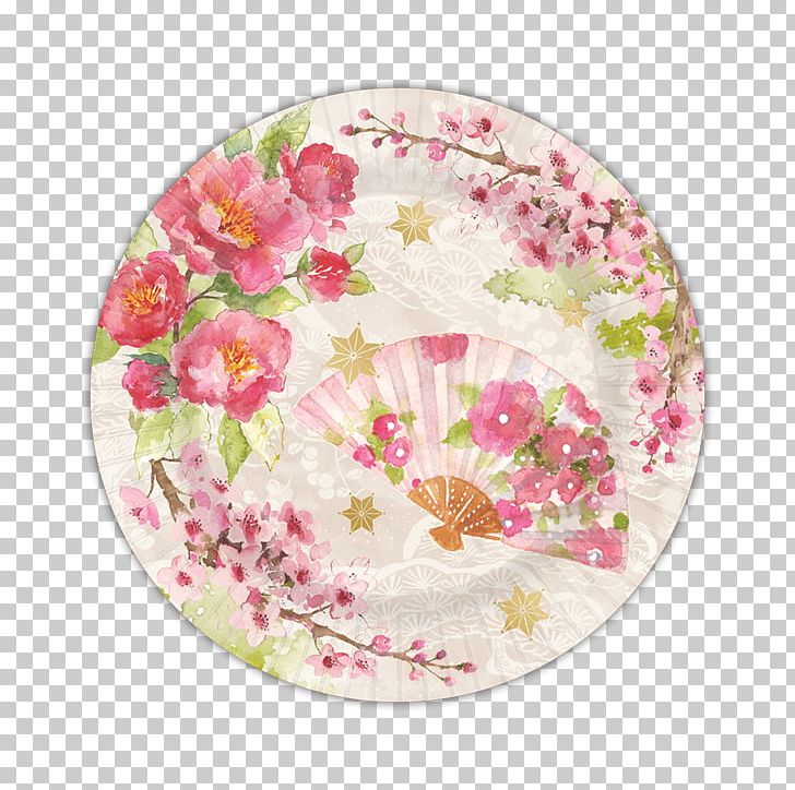 Paper Plate Kitchen Party Tableware PNG, Clipart, Blossom, Cherry Blossom, Cut Flowers, Dessert, Dining Room Free PNG Download
