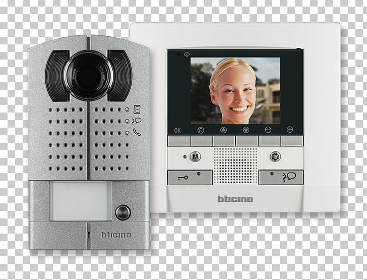 Intercom Bticino Video Door-phone Legrand PNG, Clipart, Beeldtelefoon, Communication, Communication Device, Computer Monitors, Door Bells Chimes Free PNG Download