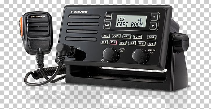 Furuno Communication Global Maritime Distress And Safety System Marine VHF Radio PNG, Clipart, Aerials, Communication, Communication Device, Corded Phone, Electronic Device Free PNG Download