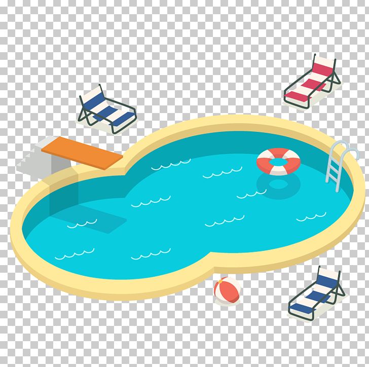 Swimming Pool Euclidean PNG, Clipart, Area, Ball, Blue, Born To Swim, Cartoon Free PNG Download