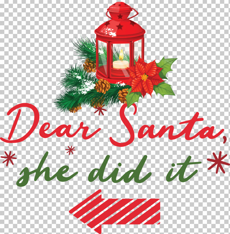 Dear Santa Santa Claus Christmas PNG, Clipart, Christmas, Christmas Day, Christmas Ornament, Christmas Ornament M, Christmas Tree Free PNG Download