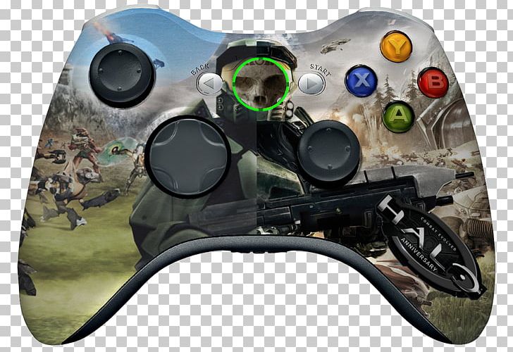 Halo: Combat Evolved Anniversary Xbox 360 Game Controllers Halo 3 PNG, Clipart, All Xbox Accessory, Electronic Device, Electronics, Game Controller, Game Controllers Free PNG Download