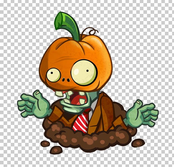 Plants Vs. Zombies Pumpkin Vegetable Cucurbita PNG, Clipart, Artwork, Cartoon, Cucurbita, Fictional Character, Flowering Plant Free PNG Download