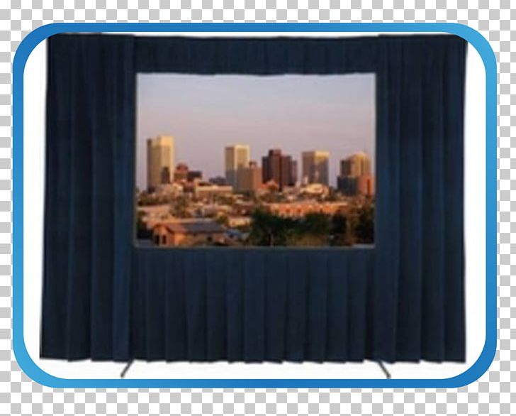 Projection Screens Display Device Projector Professional Audiovisual Industry Video PNG, Clipart, Blue, Cinema, Cobalt Blue, Computer Hardware, Display Device Free PNG Download