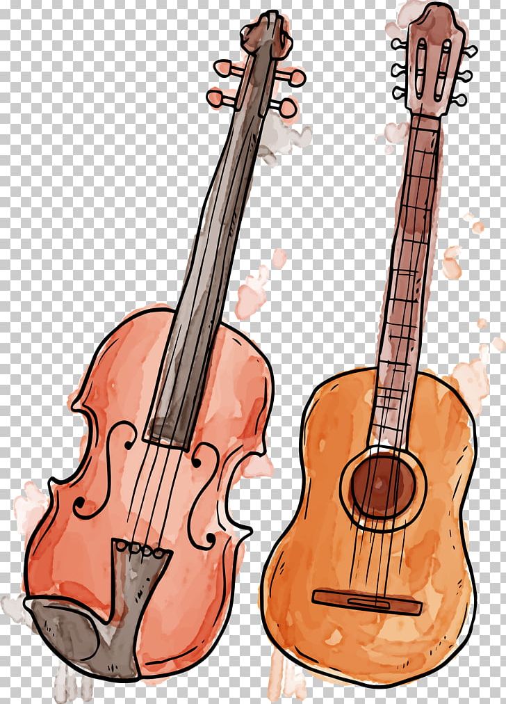 Musical Instrument Violin Watercolor Painting PNG, Clipart, Drawing Vector, Happy Birthday Vector Images, Instruments Vector, Music Icon, Music Note Free PNG Download
