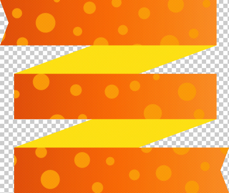 Ribbon Multiple Ribbon PNG, Clipart, Line, Multiple Ribbon, Orange, Rectangle, Ribbon Free PNG Download