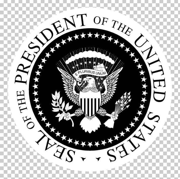 Seal Of The President Of The United States White House Head Of State PNG, Clipart, Bad, Emblem, Label, Logo, Monochrome Free PNG Download