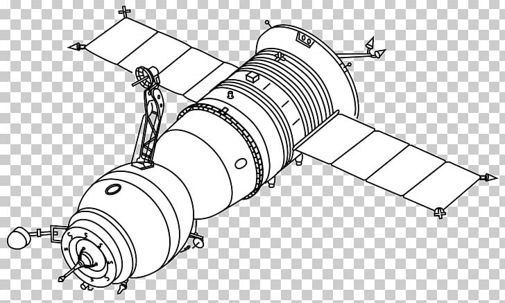 Satellite Soviet Space Program Drawing Spacecraft Sputnik 1 PNG, Clipart, Almaz, Angle, Area, Auto Part, Black And White Free PNG Download