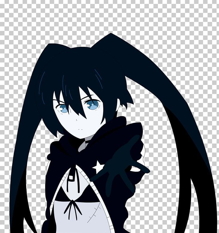 Black Rock Shooter Character Avatar Original Video Animation Episode PNG, Clipart, Artwork, Avatar, Black, Black And White, Black Hair Free PNG Download