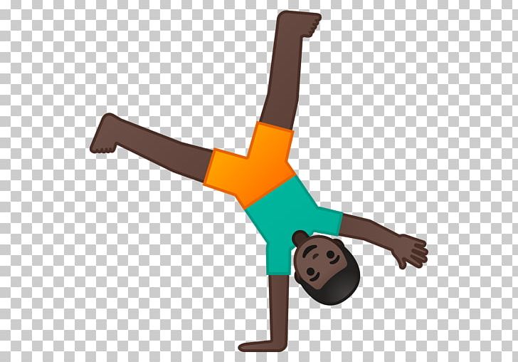 Human Skin Color Dark Skin Cartwheel Emoji PNG, Clipart, Acrobatics, Android Nougat, Capoeira, Cartwheel, Dark Skin Free PNG Download