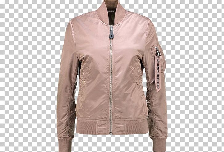 Leather Jacket T-shirt Flight Jacket MA-1 Bomber Jacket PNG, Clipart, Alpha Industries, Beige, Clothing, Dress, Flight Jacket Free PNG Download