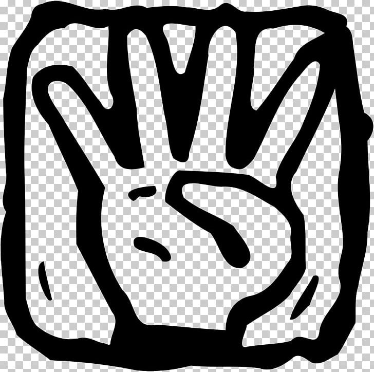 Finger-counting PNG, Clipart, Artwork, Black, Black And White, Computer Icons, Countdown Free PNG Download