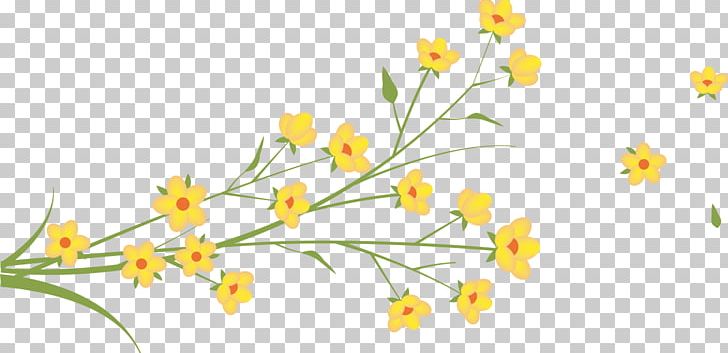 Flower Digital Yellow PNG, Clipart, Branch, Computer Software, Cut Flowers, Digital Image, Flora Free PNG Download
