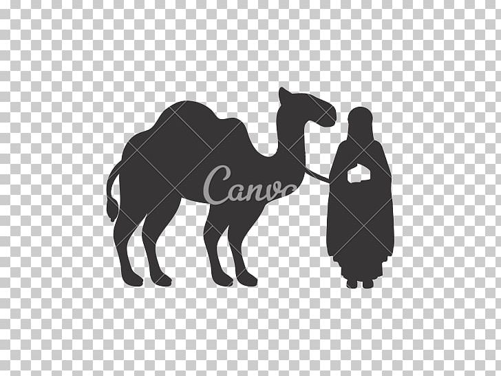 Dromedary Drawing Silhouette PNG, Clipart, Animals, Black And White, Camel, Camel Like Mammal, Computer Icons Free PNG Download