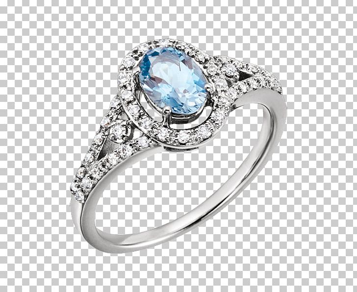 Wedding Ring Jewellery Sapphire Silver PNG, Clipart, Aquamarine, Blue, Body Jewellery, Body Jewelry, Crystal Free PNG Download