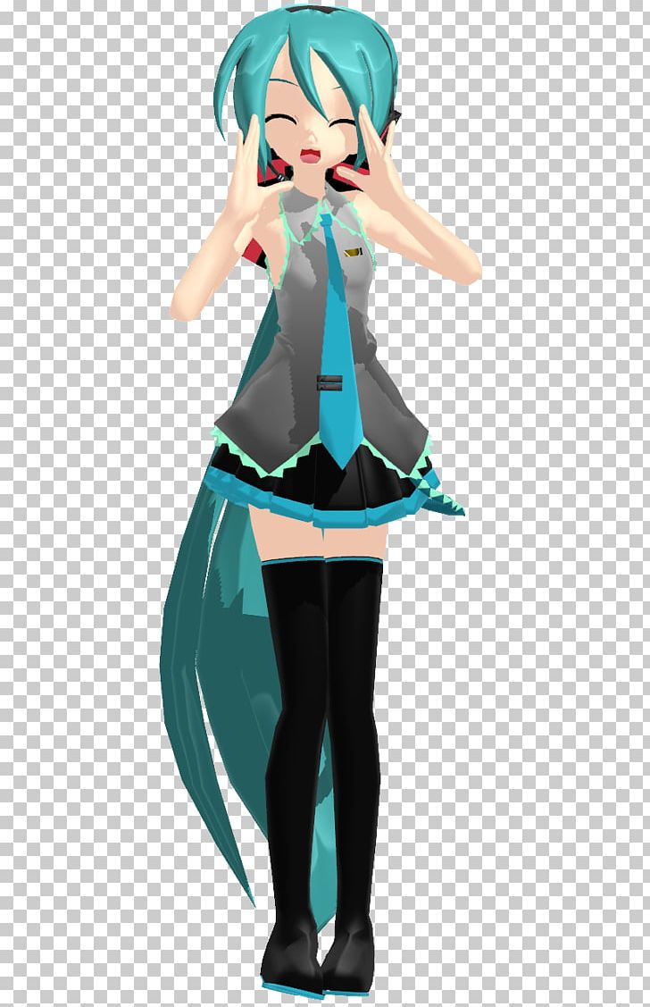 Hatsune Miku MikuMikuDance Computer Software Vocaloid PNG, Clipart, Anime, Character, Chibi, Clothing, Computer Software Free PNG Download