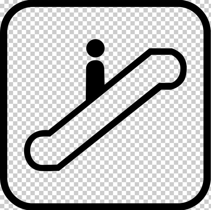 Escalator Symbol Elevator PNG, Clipart, Area, Black And White, Clip Art, Computer Icons, Electronics Free PNG Download