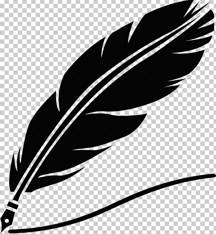 Paper Quill Pens PNG, Clipart, Animals, Bird, Black And White, Computer Icons, Drawing Free PNG Download