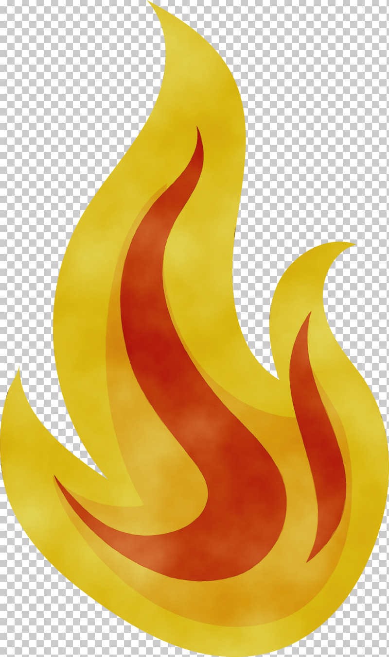 Yellow Symbol PNG, Clipart, Fire, Flame, Paint, Symbol, Watercolor Free PNG Download
