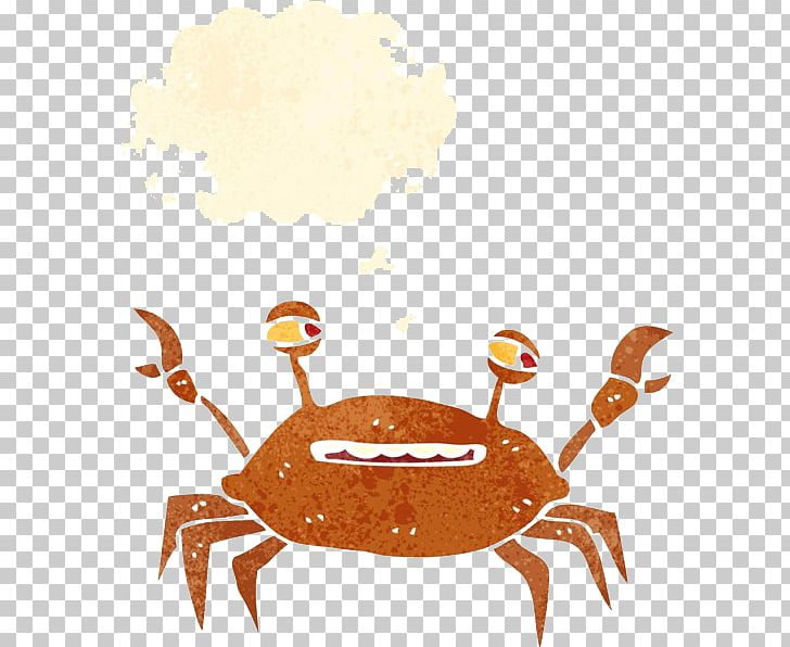 Crab Cartoon Illustration PNG, Clipart, Animals, Big, Brown Background, Cartoon, Crab Free PNG Download