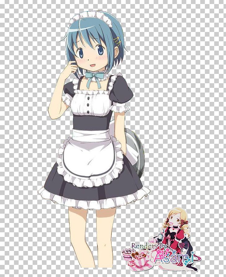 Sayaka Miki Homura Akemi Kyōko Sakura Mami Tomoe Madoka Kaname PNG, Clipart, Animated Film, Anime, Apron, Brown Hair, Cartoon Free PNG Download