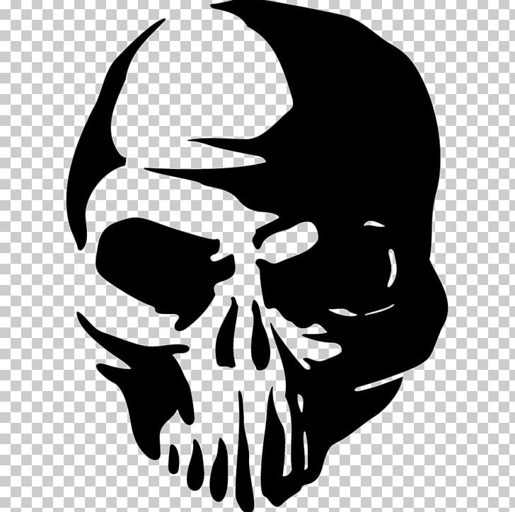 Graphics Skull Silhouette Illustration PNG, Clipart, Black And White, Bone, Decal, Face, Fantasy Free PNG Download