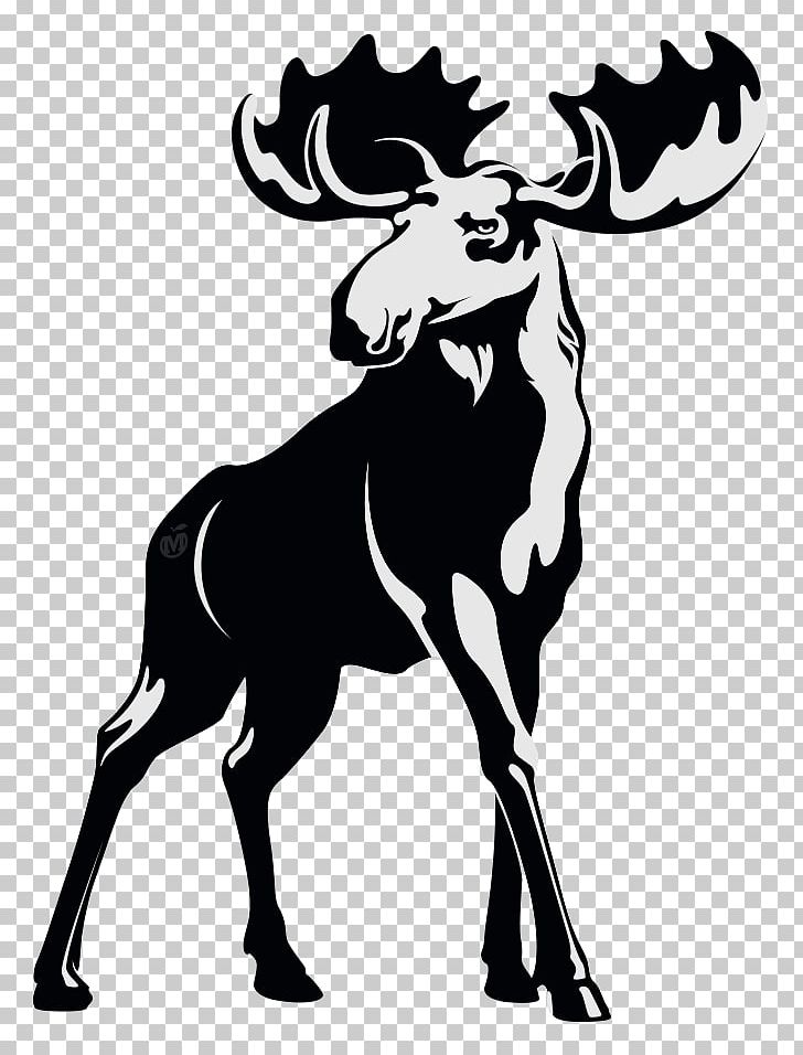 Moose Cider Logo PNG, Clipart, Antler, Art, Black And White, Bull, Deer Free PNG Download