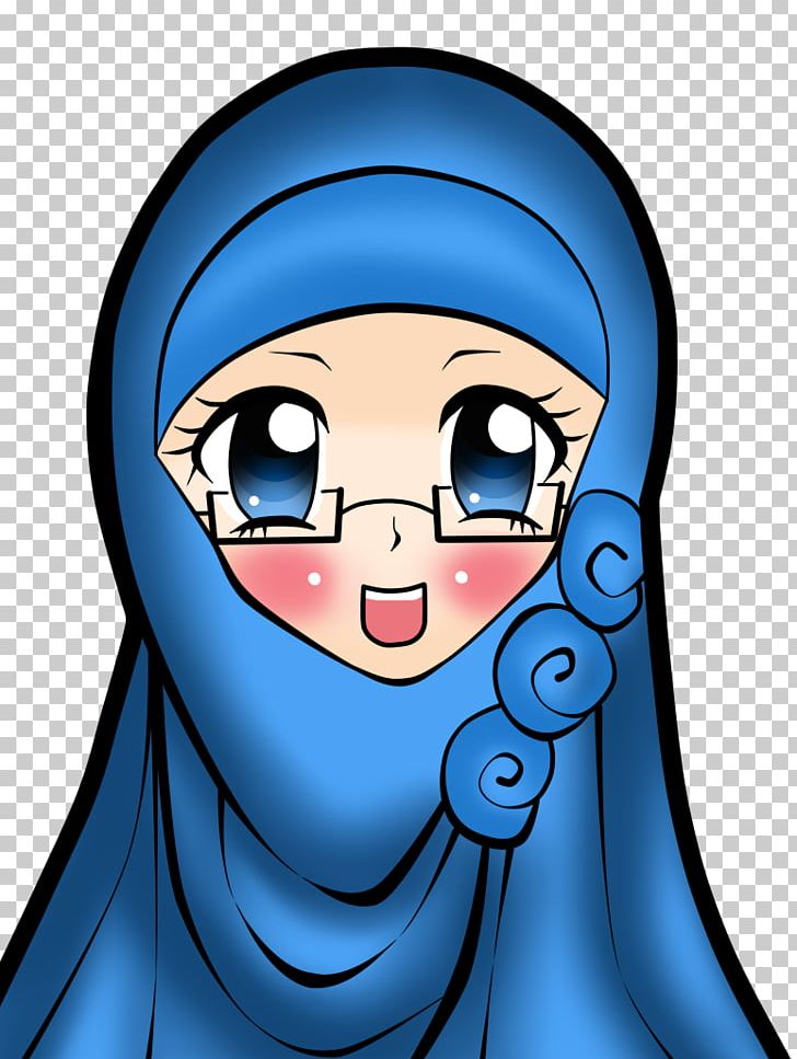 Muslim Husband Islam Emoji Hijab PNG, Clipart, Allah, Art, Blue, Cartoon,  Cheek Free PNG Download