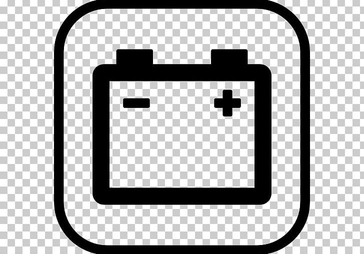 Car Computer Icons Starter Symbol Baterie Auto PNG, Clipart, Area, Automotive Battery, Baterie Auto, Black, Black And White Free PNG Download