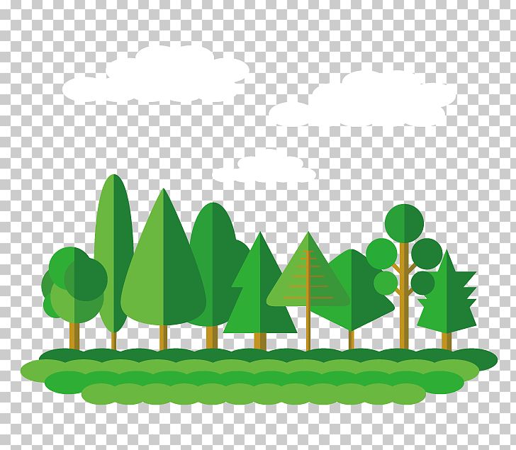 Flat Design Forest Tree PNG, Clipart, Architecture, Black Forest, Cloud, Download, Facade Free PNG Download