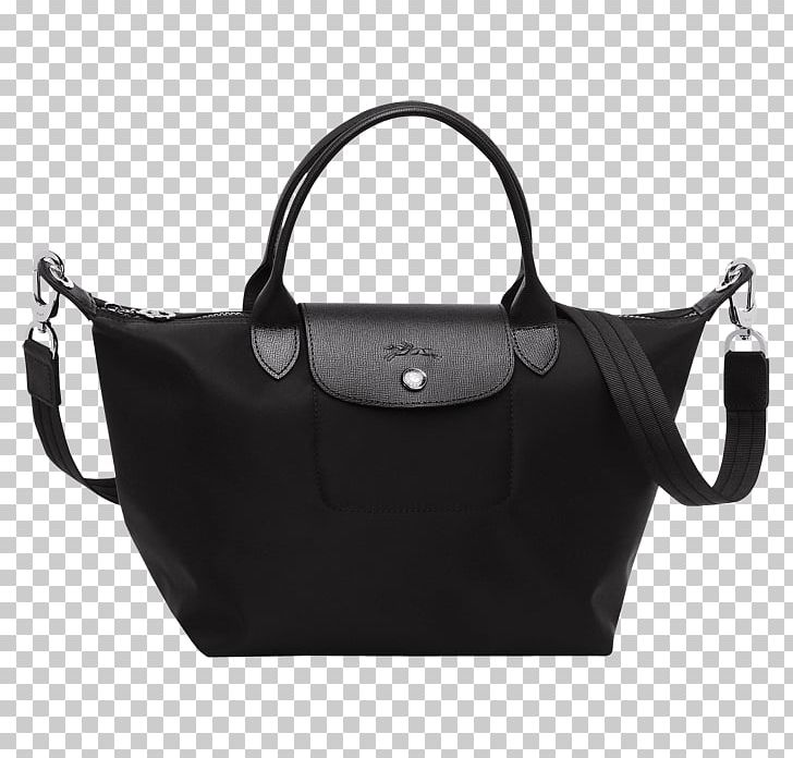 France Made Longchamp Le Pliage Neo Small Handbag Tote Bag PNG, Clipart, Accessories, Bag, Black, Brand, Clothing Free PNG Download