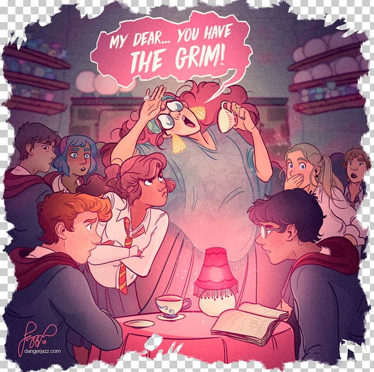 Sybill Trelawney Harry Potter Ron Weasley Hermione Granger Draco Malfoy PNG, Clipart, Album Cover, Art, Cartoon, Comic, Draco Malfoy Free PNG Download