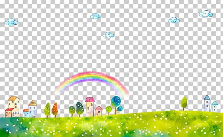 Watercolor Painting Child PNG, Clipart, Abu Dhabi Town, Area, Baiyun, Cartoon, Cartoon Town Free PNG Download