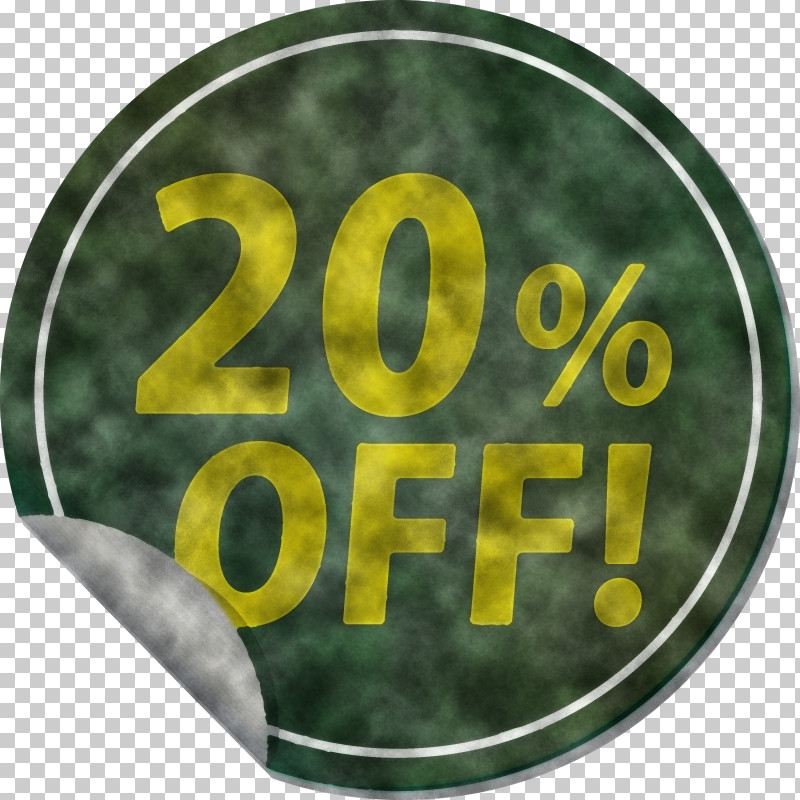 Discount Tag With 20% Off Discount Tag Discount Label PNG, Clipart, Discount Label, Discount Tag, Discount Tag With 20 Off, Green, Logo Free PNG Download