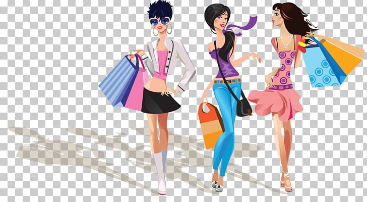 Shopping Fashion PNG, Clipart, Accessories, Anime, Bag, Cartoon, Clip Art Free PNG Download