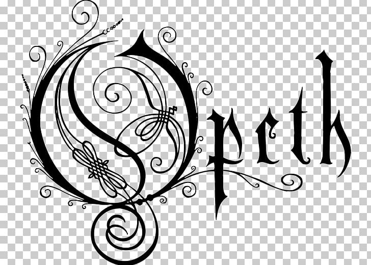 Opeth Logo Of NBC Progressive Rock Progressive Metal PNG, Clipart, Album, Area, Art, Artwork, Black And White Free PNG Download